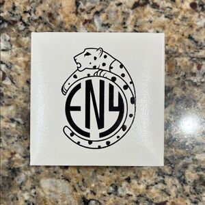 Effy Black and White Leopard Logo Jewelry Box